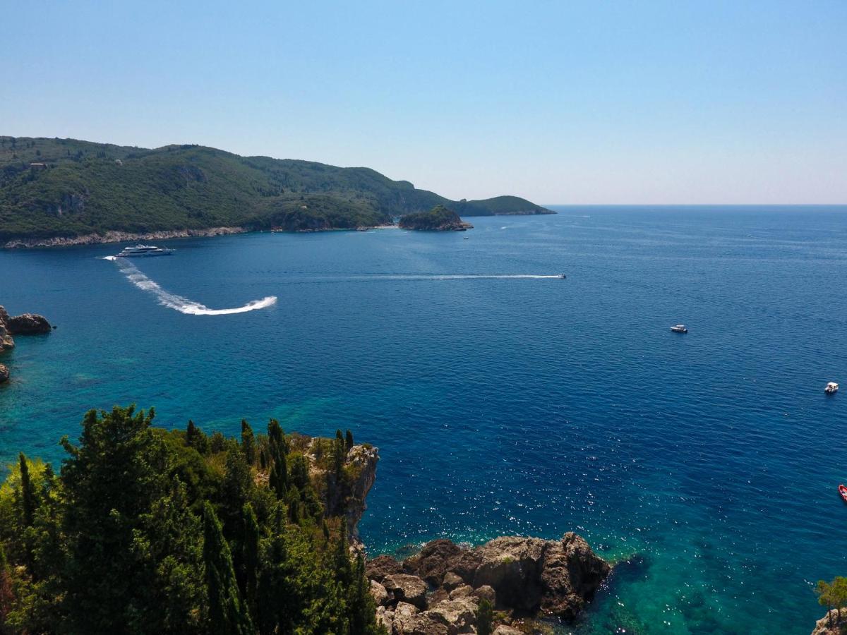 Elysium Apartments Corfu Палеокастрица Екстериор снимка